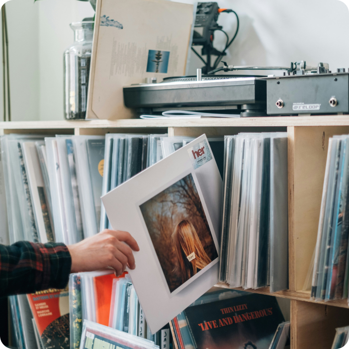 Discover, collect and manage vinyl records